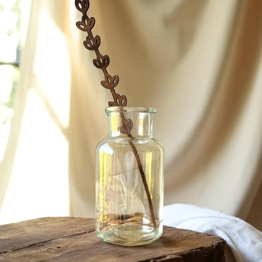 Wooden Birth Month Flower 'Greenery' Filler