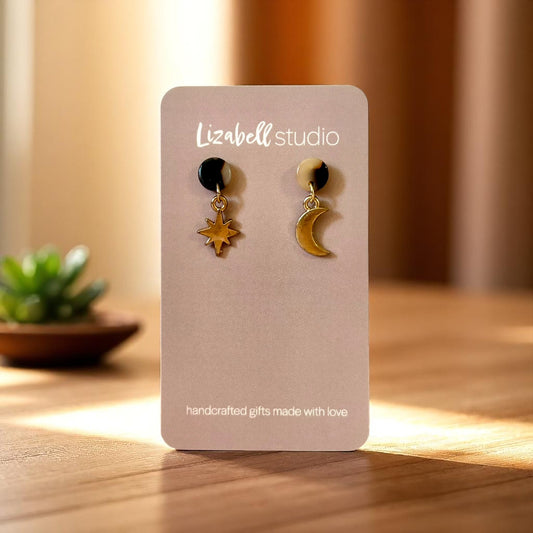 Celestial Harmony Stud Earrings