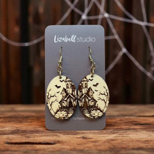 Haunted Hollow Drop Earrings