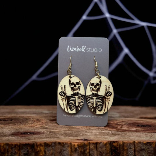 Peaceful Bones Earrings