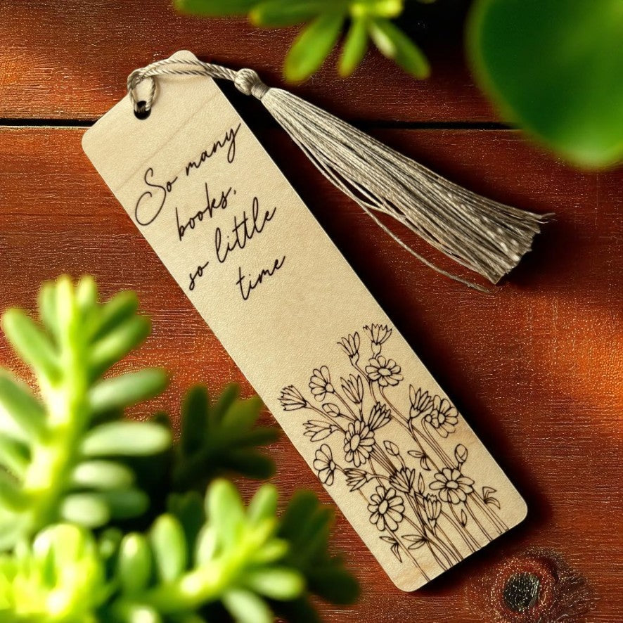 So Many Books Bookmark