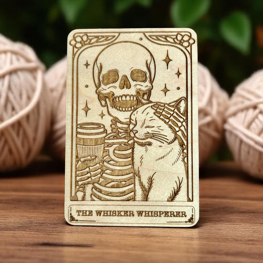 The Whisker Whisperer Tarot Card