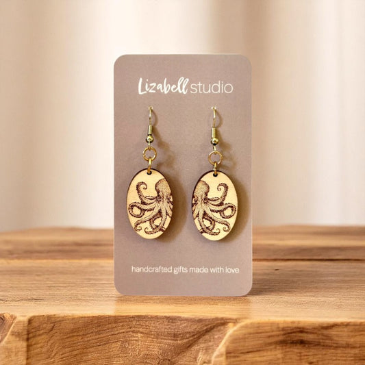 Tentacle Treasure Earrings