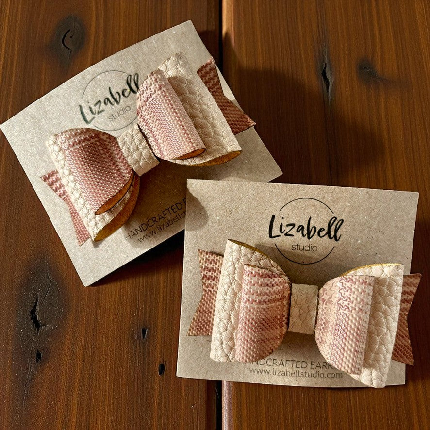 Hair Bow Clips - Ashley