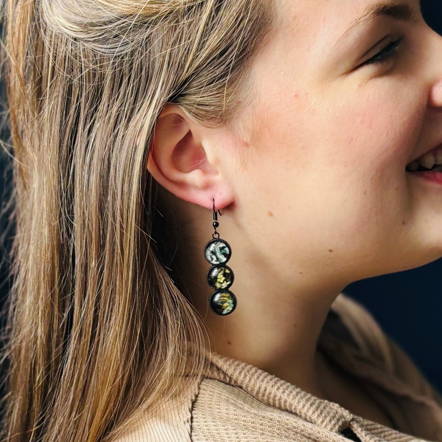 Kaleidoscope Trio Dangles