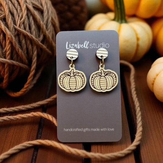 Harvest Stitch Stud Earrings