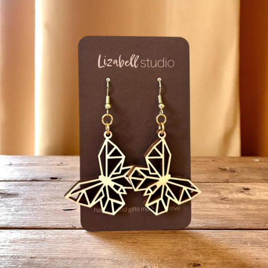 Origami Flutter Earrings
