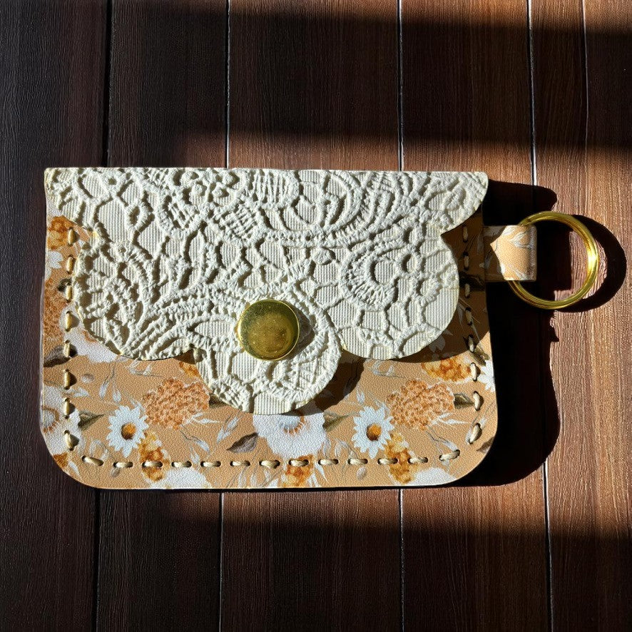 Scallop Charm Pouch - Emily