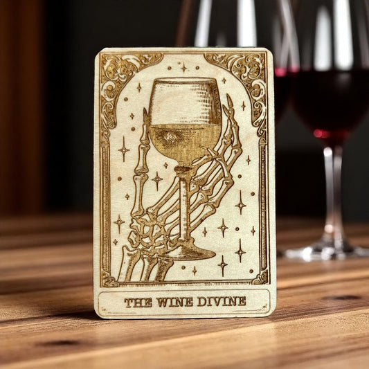 Wine Divine Tarot Card