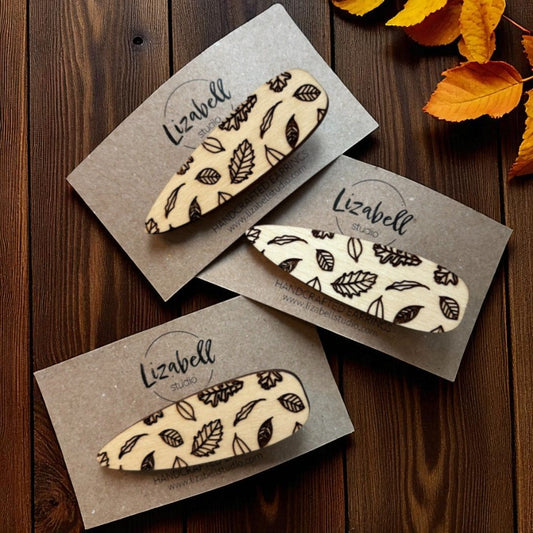 Autumn Leaves Hair Clip