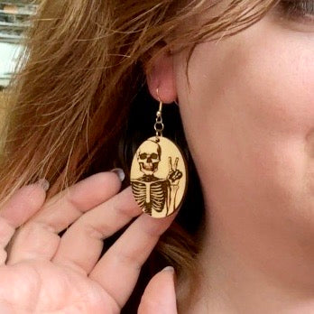Peaceful Bones Earrings