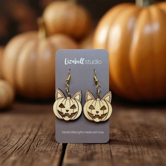 Pumpkin Paws Earrings