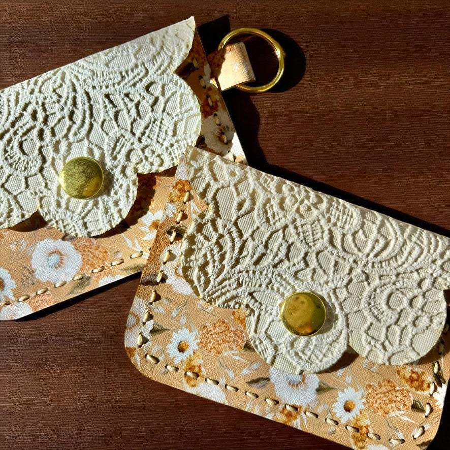 Scallop Charm Pouch - Emily