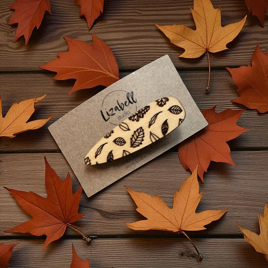 Autumn Leaves Hair Clip