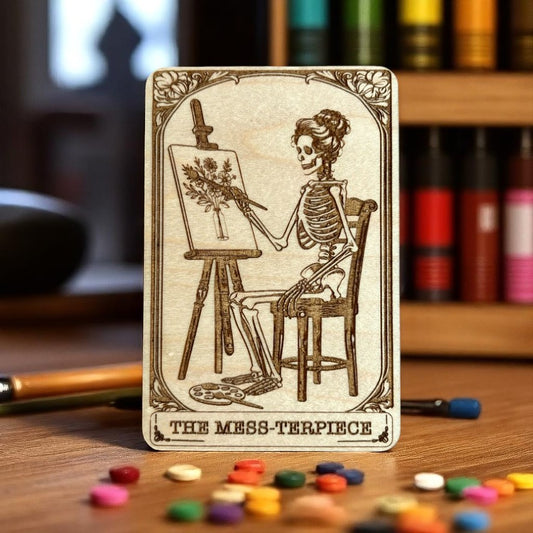 The Mess-terpiece Tarot Card
