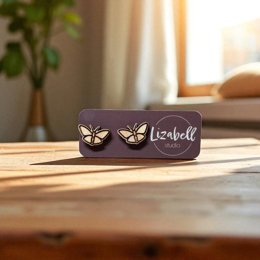 Flutter By Stud Earrings