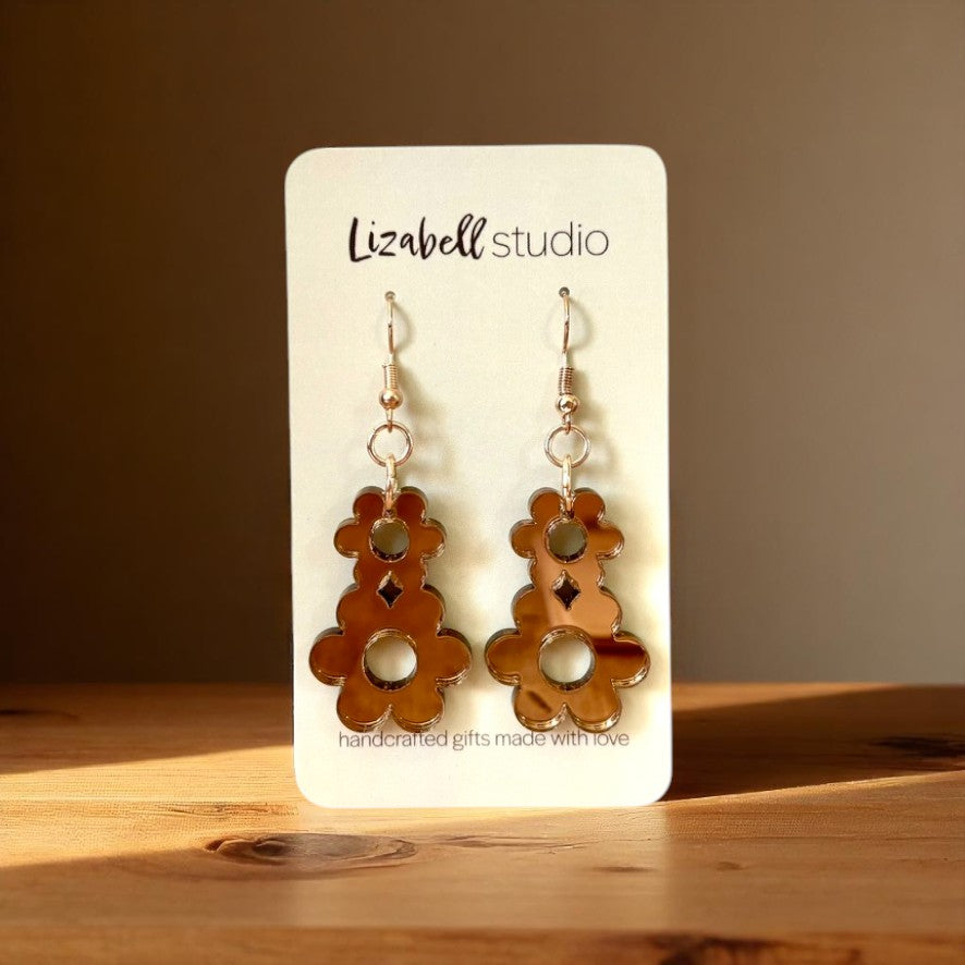 Flower Tower Earrings