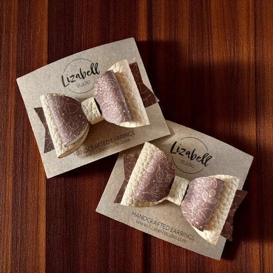 Hair Bow Clips - Zoe