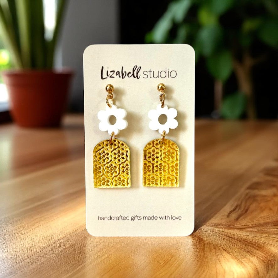 Daisy Arch Earrings