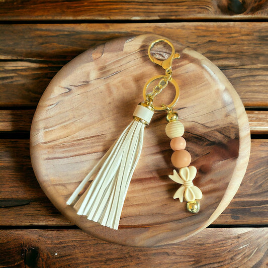 Whimsical Tassel Keychain