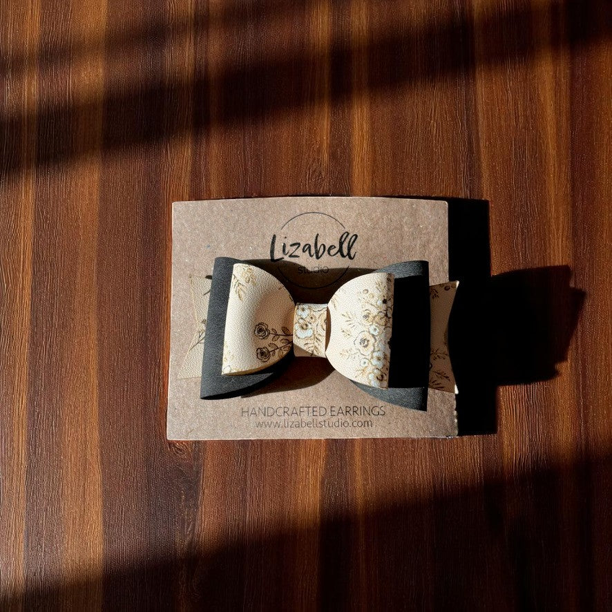 Hair Bow Clips - Amanda