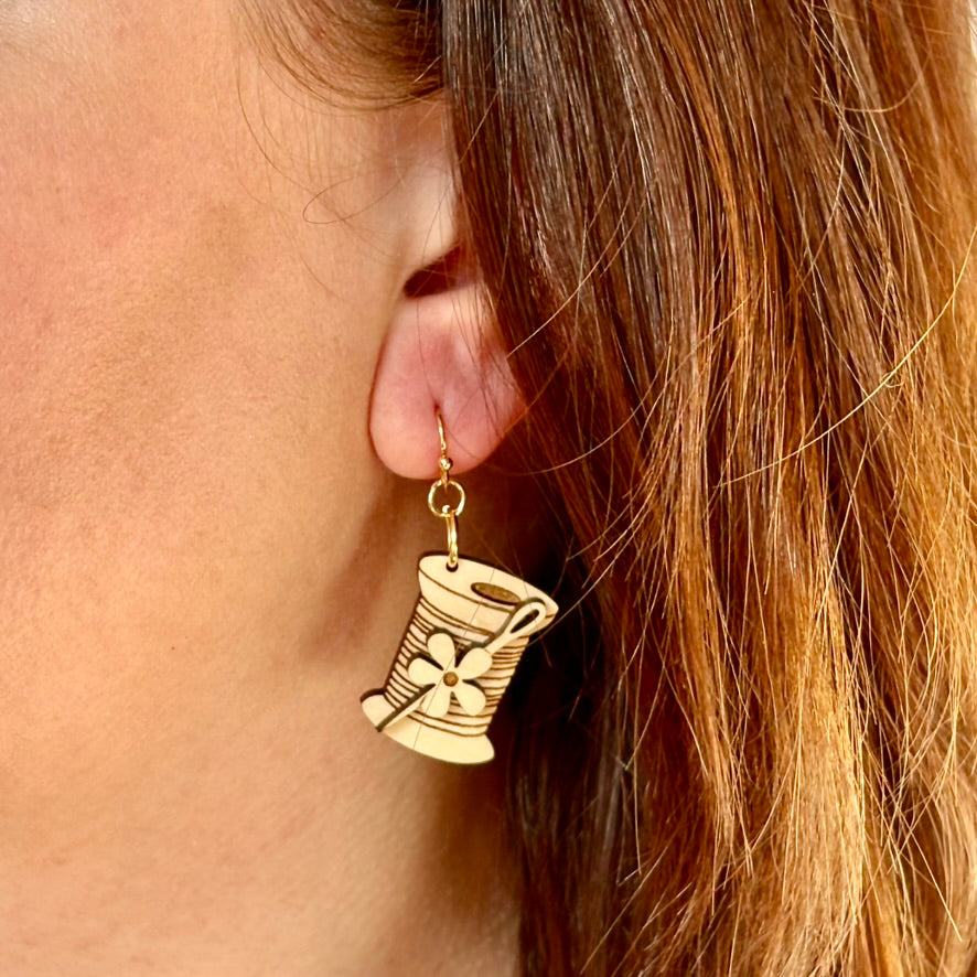 Threaded Blooms Earrings