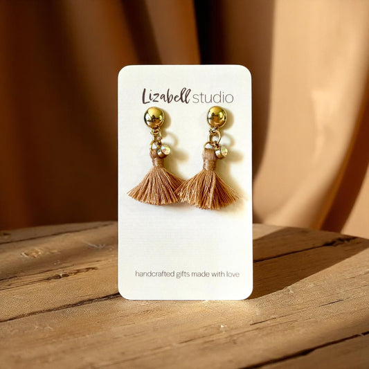 Glimmering Tassel Drops