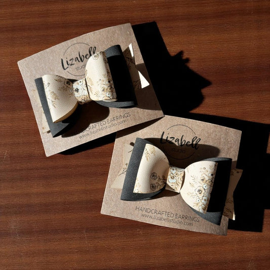 Hair Bow Clips - Amanda