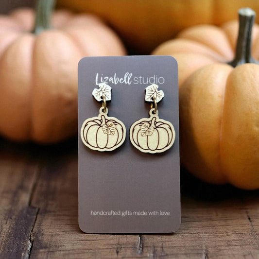 Pumpkin Patch Stud Earrings