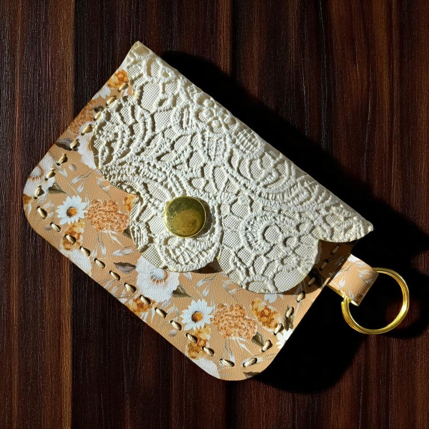 Scallop Charm Pouch - Emily