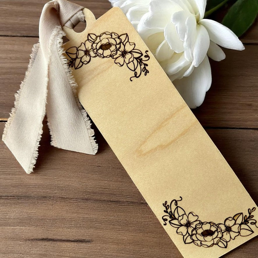 Peonies Bookmark