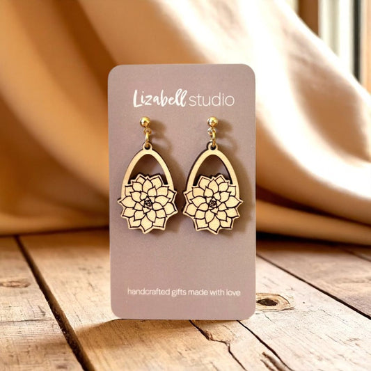 Desert Bloom Drop Earrings