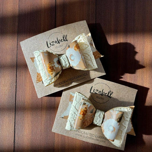 Hair Bow Clips - Emily