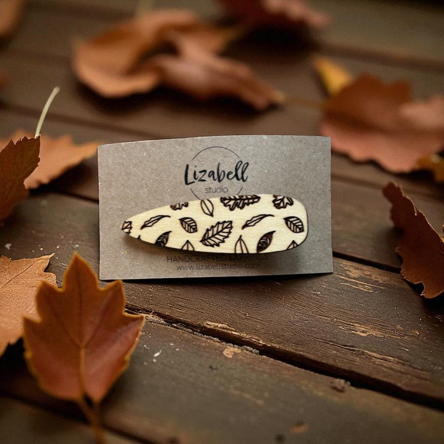 Autumn Leaves Hair Clip
