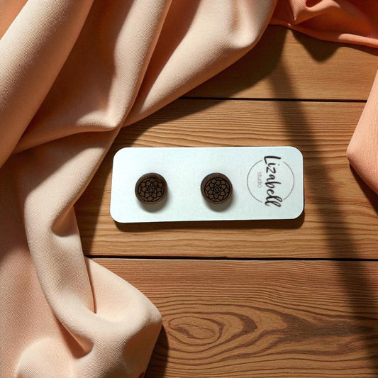 Magical Mandala Stud Earrings