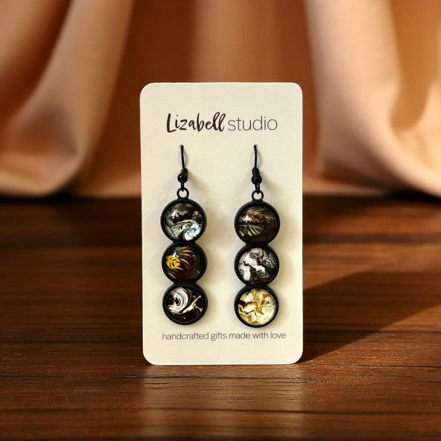 Kaleidoscope Trio Dangles