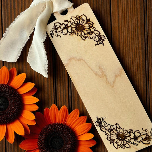 Sunflowers Bookmark
