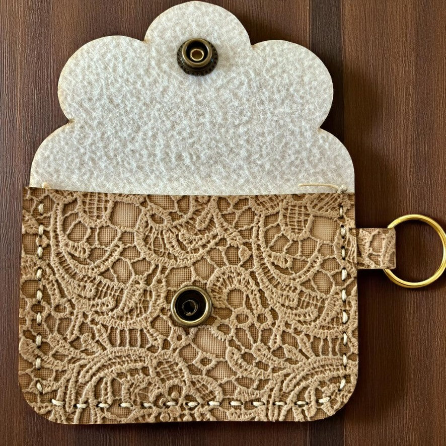 Scallop Charm Pouch - Samantha