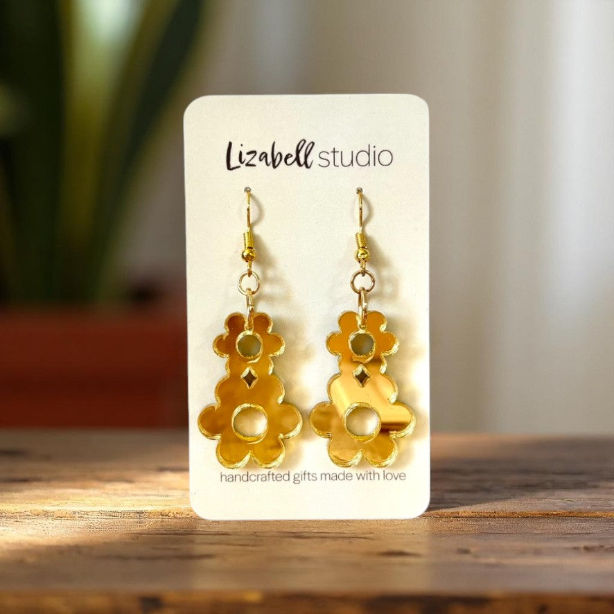 Flower Tower Earrings