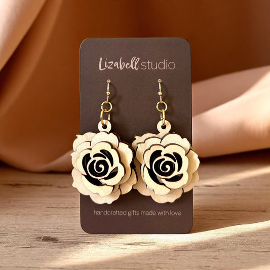Rosewood Bloom Earrings