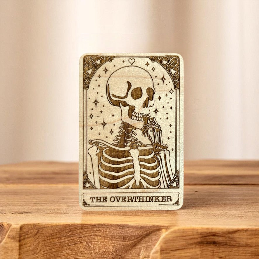 The Overthinker Tarot Card