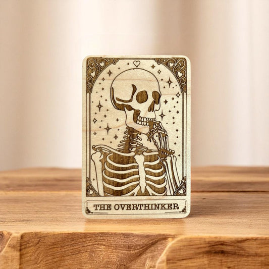 The Overthinker Tarot Card
