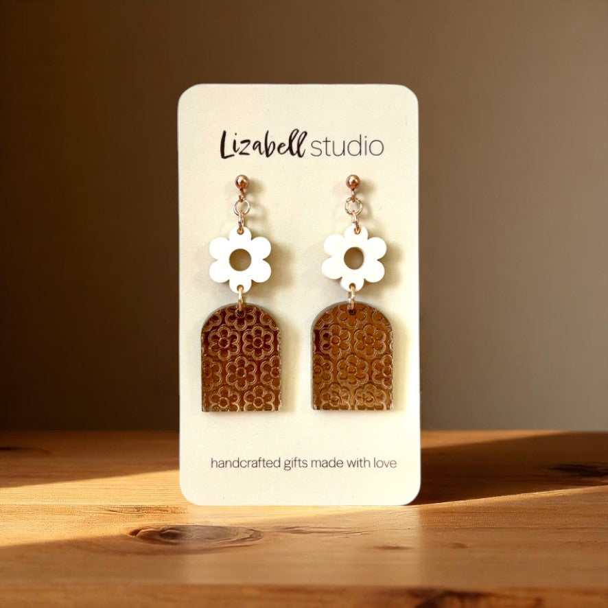 Daisy Arch Earrings