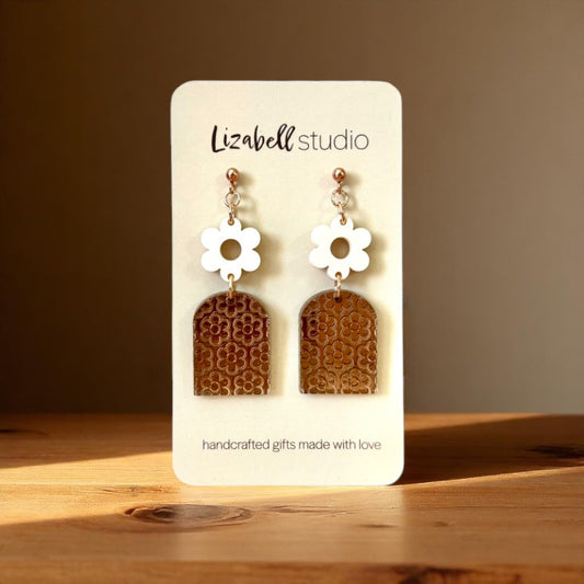 Daisy Arch Earrings