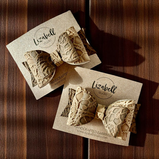 Hair Bow Clips - Sarah