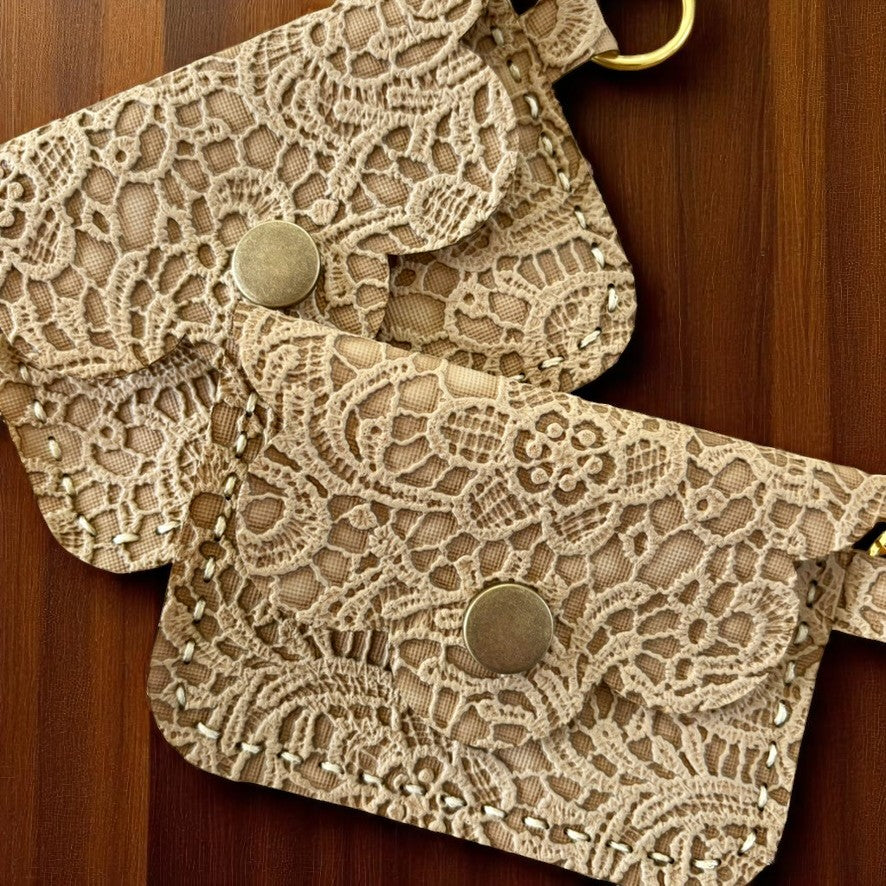Scallop Charm Pouch - Samantha