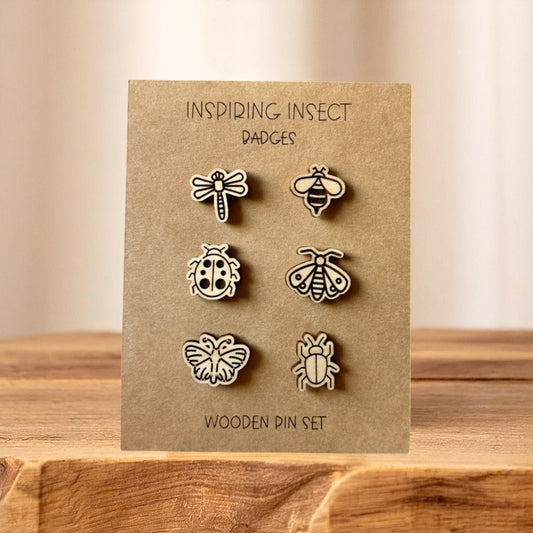 Inspiring Insect Badges
