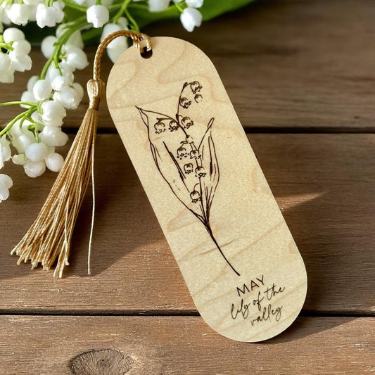 Birth Blossom Bookmark