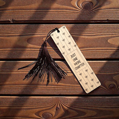 Just One More Chapter Bow Bookmark