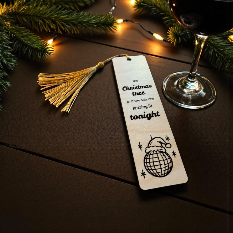Tree Lighting Bookmark